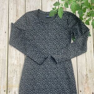 Abercrombie and fitch women’s leopard dress small